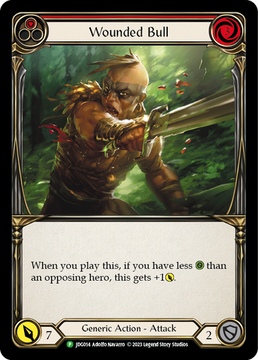 Wounded Bull (Red) (Promo)